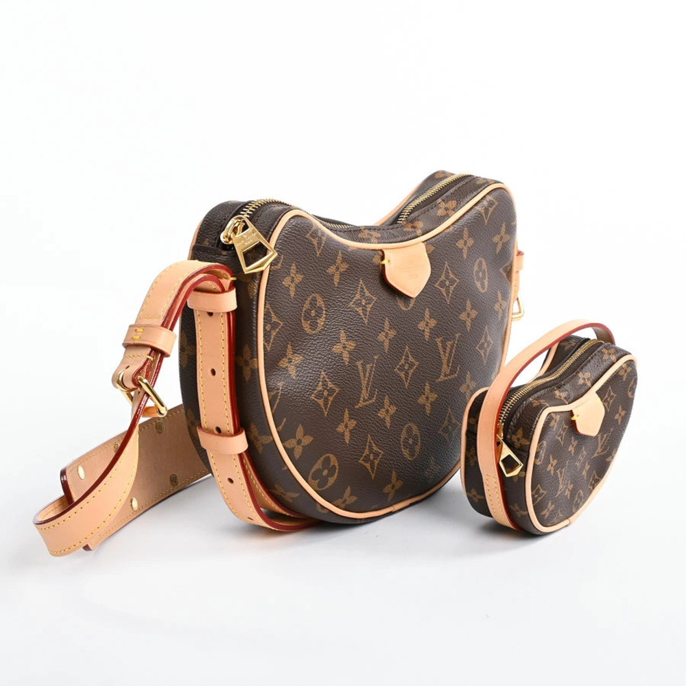 Louis Vuitton Brown Croissant Shoulder Bag Brown